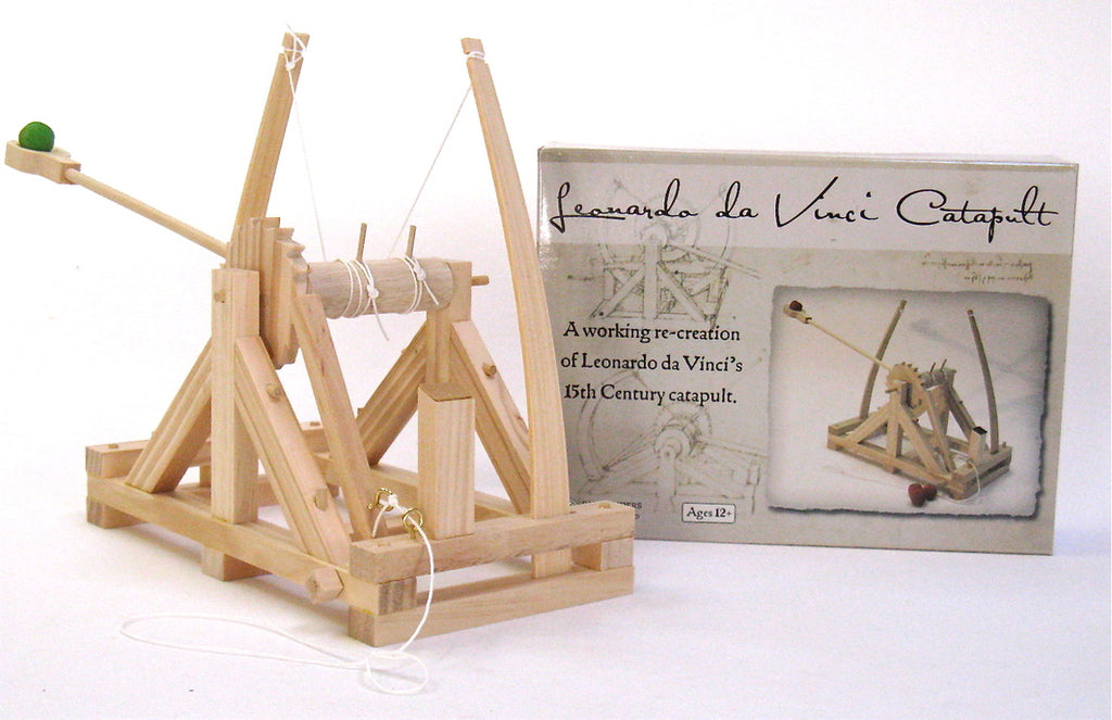Da Vinci Catapult Wooden Kit - Brain Spice