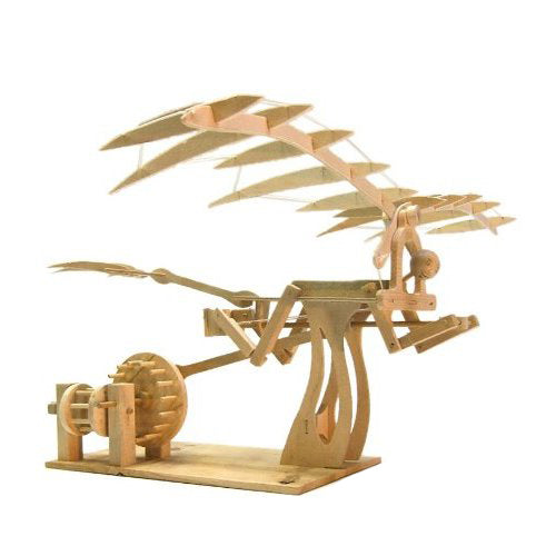 Da Vinci Ornithopter Wooden Kit - Brain Spice