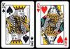 The Dapper Deck - Navy Blue - printed by USPCC - Brain Spice