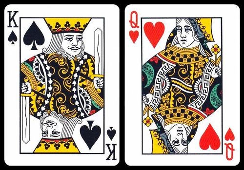 The Dapper Deck - Navy Blue - printed by USPCC - Brain Spice