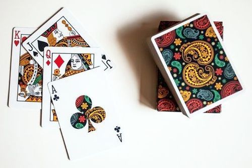 The Dapper Deck - Navy Blue - printed by USPCC - Brain Spice