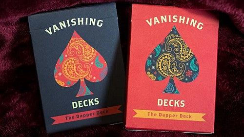 The Dapper Deck - Navy Blue - printed by USPCC - Brain Spice