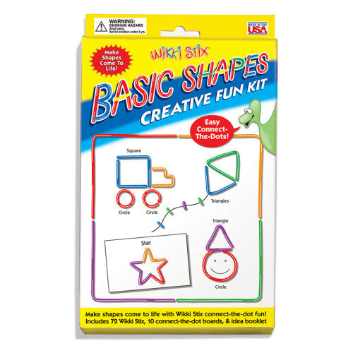 Wikki Stix Basic Shapes Card Set