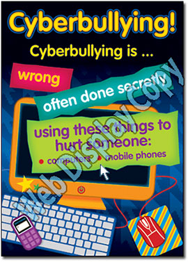 Bullying in a Cyber World - Posters - Brain Spice