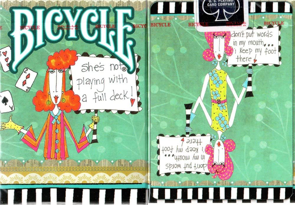 Bicycle Dolly Mama Playing Cards - Brain Spice