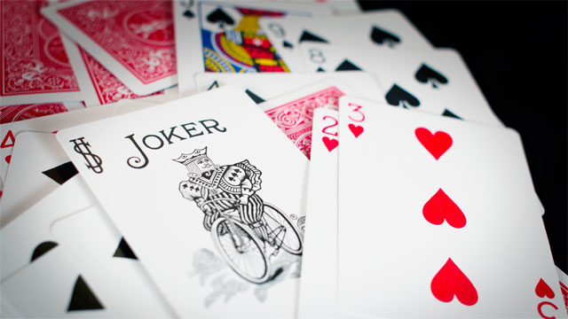 Playing Cards - Bicycle Poker 807 Rider Back