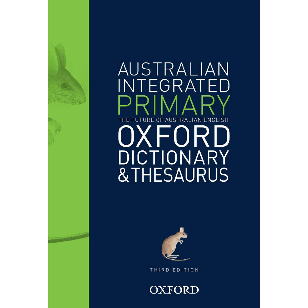 Australian Primary Integrated Dictionary and Thesaurus - Third Edition - Brain Spice