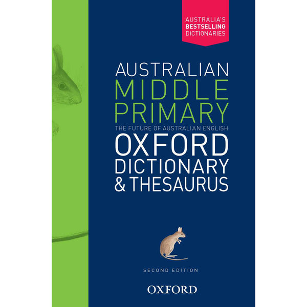 Australian Middle Primary Oxford Dictionary and Thesaurus - Second Edition - Brain Spice