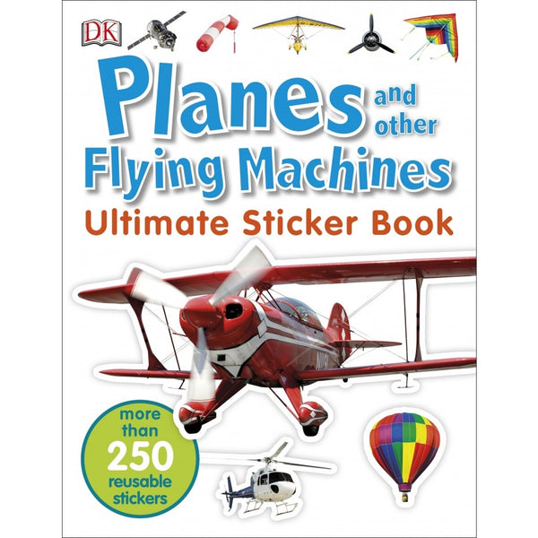 Planes and Other Flying Machines: Ultimate Sticker Book - Brain Spice