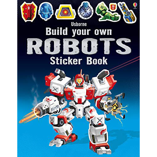 Build Your Own Robots - Sticker Book - Brain Spice