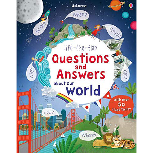 Lift-the-Flap Questions and Answers About Our World - Brain Spice