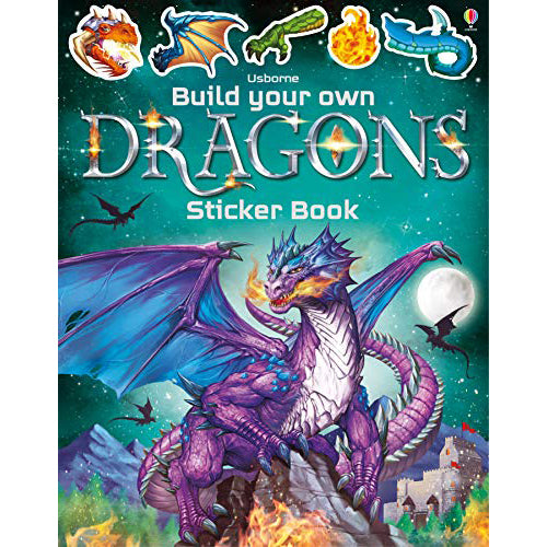 Build Your Own Dragons - Sticker Book - Brain Spice