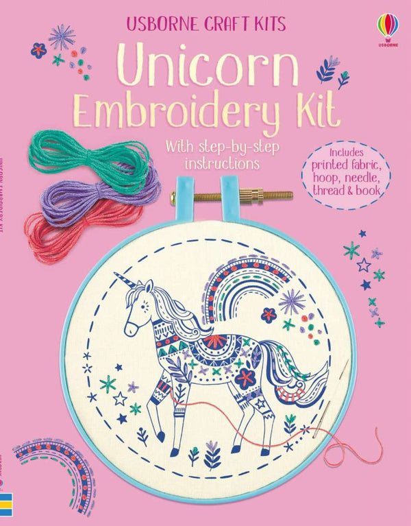 Unicorn Embroidery Kit - Brain Spice
