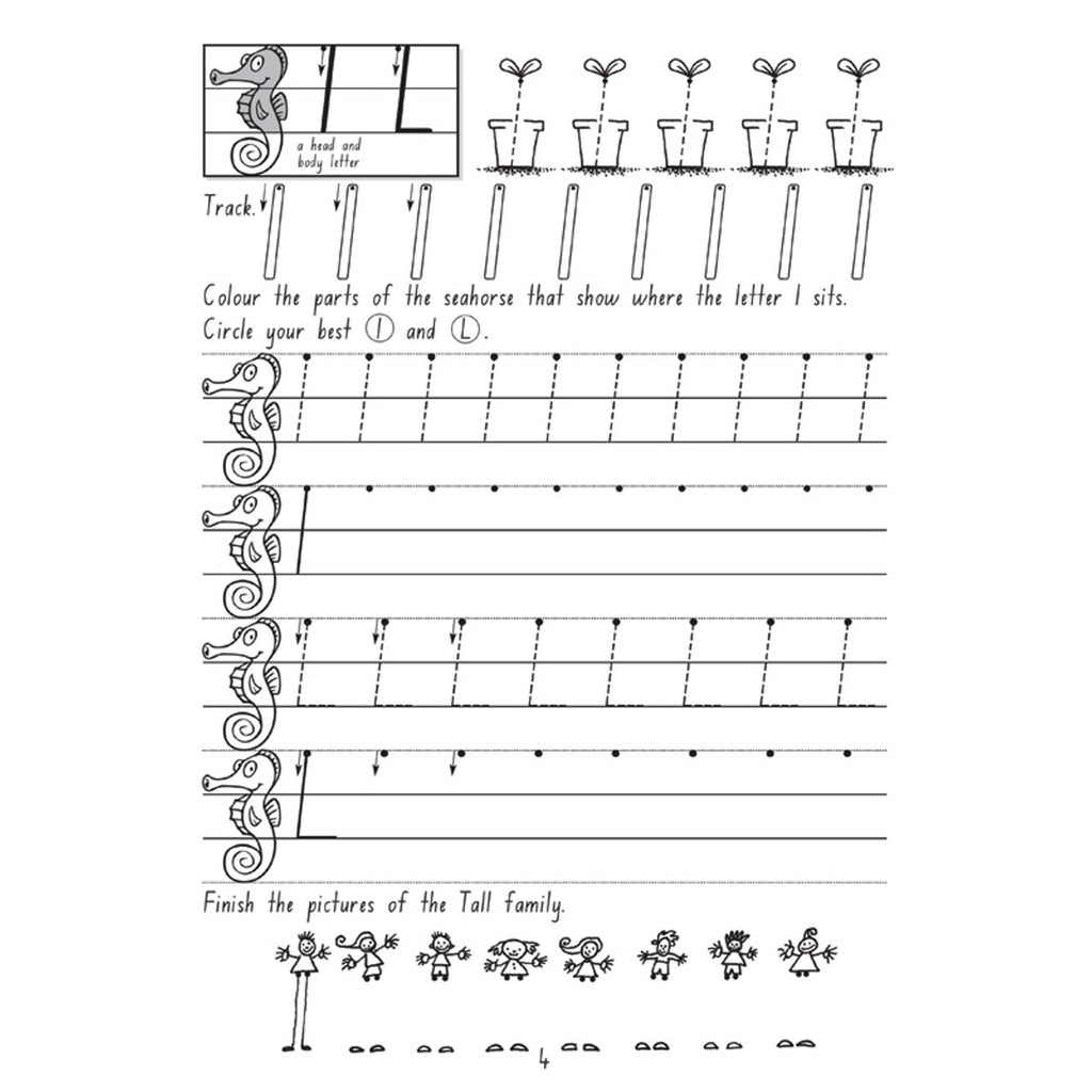 Targeting Handwriting NSW Student Book - Brain Spice