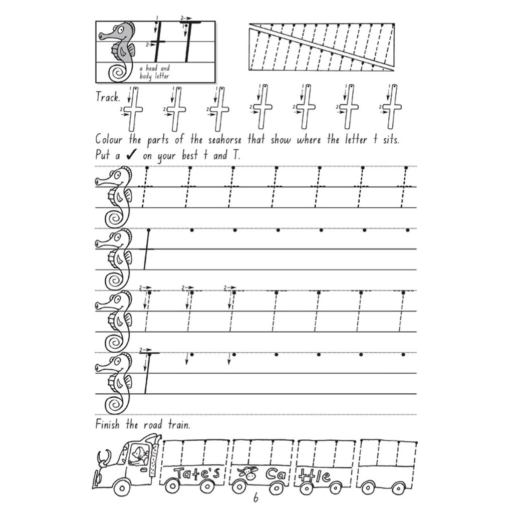 Targeting Handwriting NSW Student Book - Brain Spice