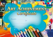 Art Achievement - Certificates - Brain Spice