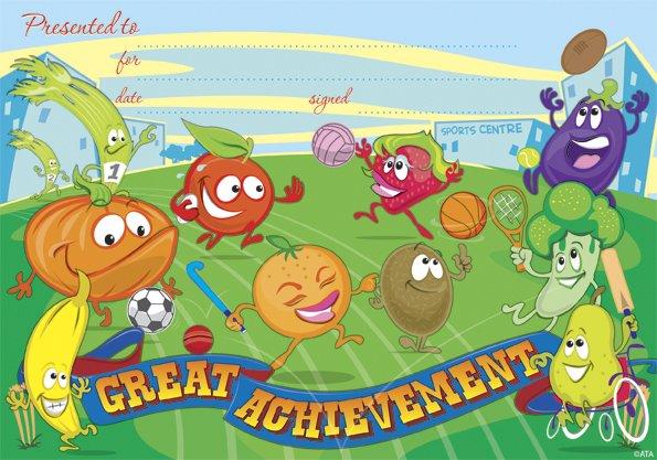 Sporting Achievement - Certificates - Brain Spice