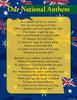 Australian National Anthem - Educational Chart - Brain Spice