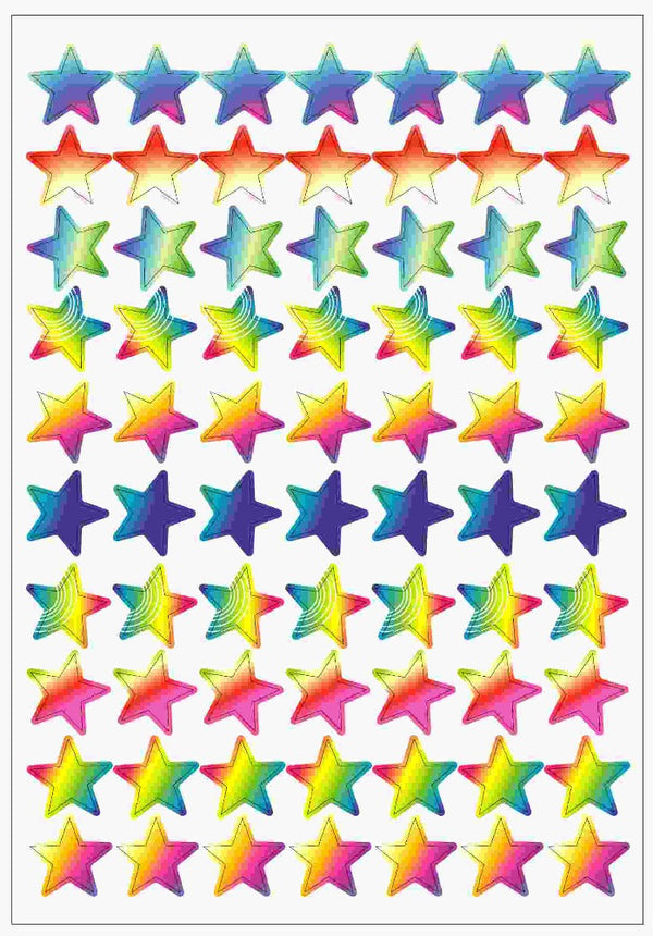 Laser Star - Dynamic Glitz Stickers - Brain Spice