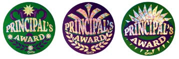 Principal Award - Large Foil Stickers - Brain Spice