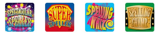 Spelling - Merit Stickers - Brain Spice