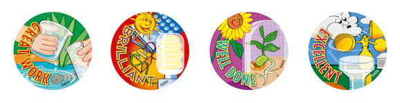 Science - Merit Stickers - Brain Spice