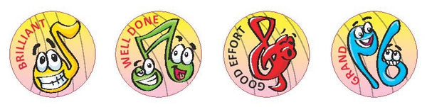 Music - Merit Stickers - Brain Spice