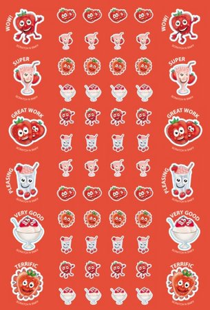 Strawberry - ScentSations Stickers - Brain Spice