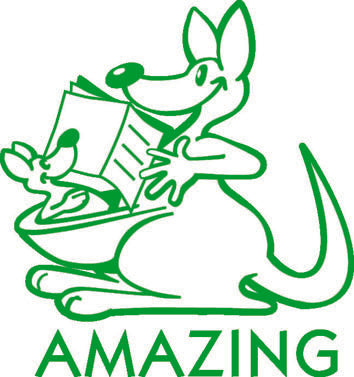 Amazing Kangaroo - Merit Stamp - Brain Spice