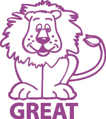 Great Lion - Merit Stamp - Brain Spice