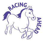 Racing Ahead Horse - Merit Stamp