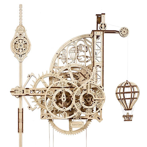 Aero Clock - uGears - Brain Spice