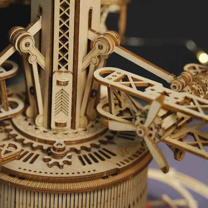 Airplane Control Tower Music Box - Brain Spice