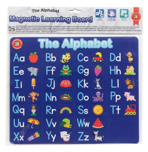 Alphabet - Magnetic Learning Board - Brain Spice