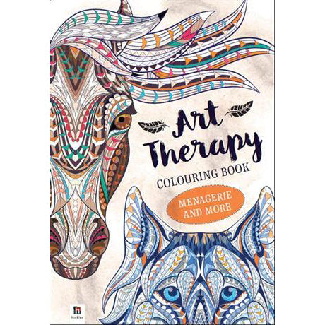 Art Therapy Colouring Book - Brain Spice