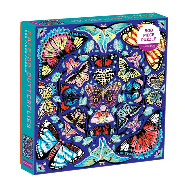 Kaleido - Butterflies Jigsaw Puzzle - 500pc - Brain Spice
