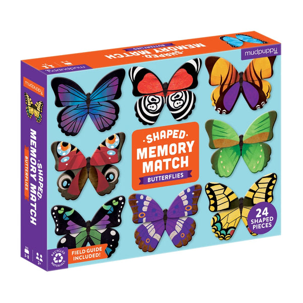 Butterflies Shaped Memory Match Game - Brain Spice