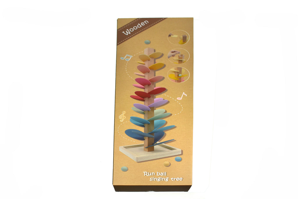 Calm and Breezy Sound Tree - Marble Run - Pastel - Brain Spice