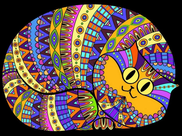 Cheshire Cat - Large Poster 47 x 35cm - Brain Spice