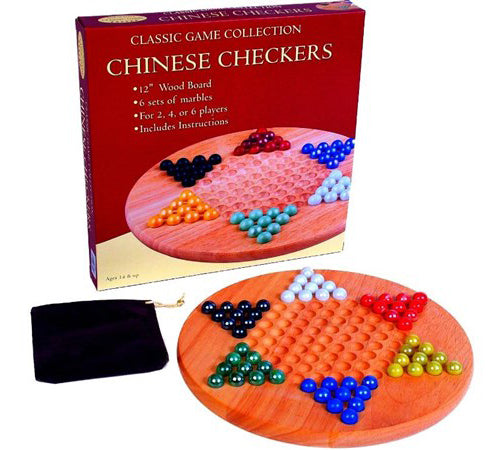 Chinese Checkers with Marbles - Brain Spice