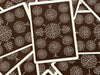 Choice Cloverback Playing Cards - Brown - Brain Spice