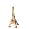 Eiffel Tower - 3D Wooden Model - Brain Spice