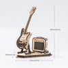 Electric Guitar - 3D Wooden Model - Brain Spice