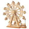 Ferris Wheel - 3D Wooden Model - Brain Spice