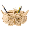 Owl Storage Box - 3D Wooden Model - Brain Spice