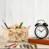 Owl Storage Box - 3D Wooden Model - Brain Spice