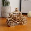 Pumpkin Cart - 3D Wooden Model - Brain Spice