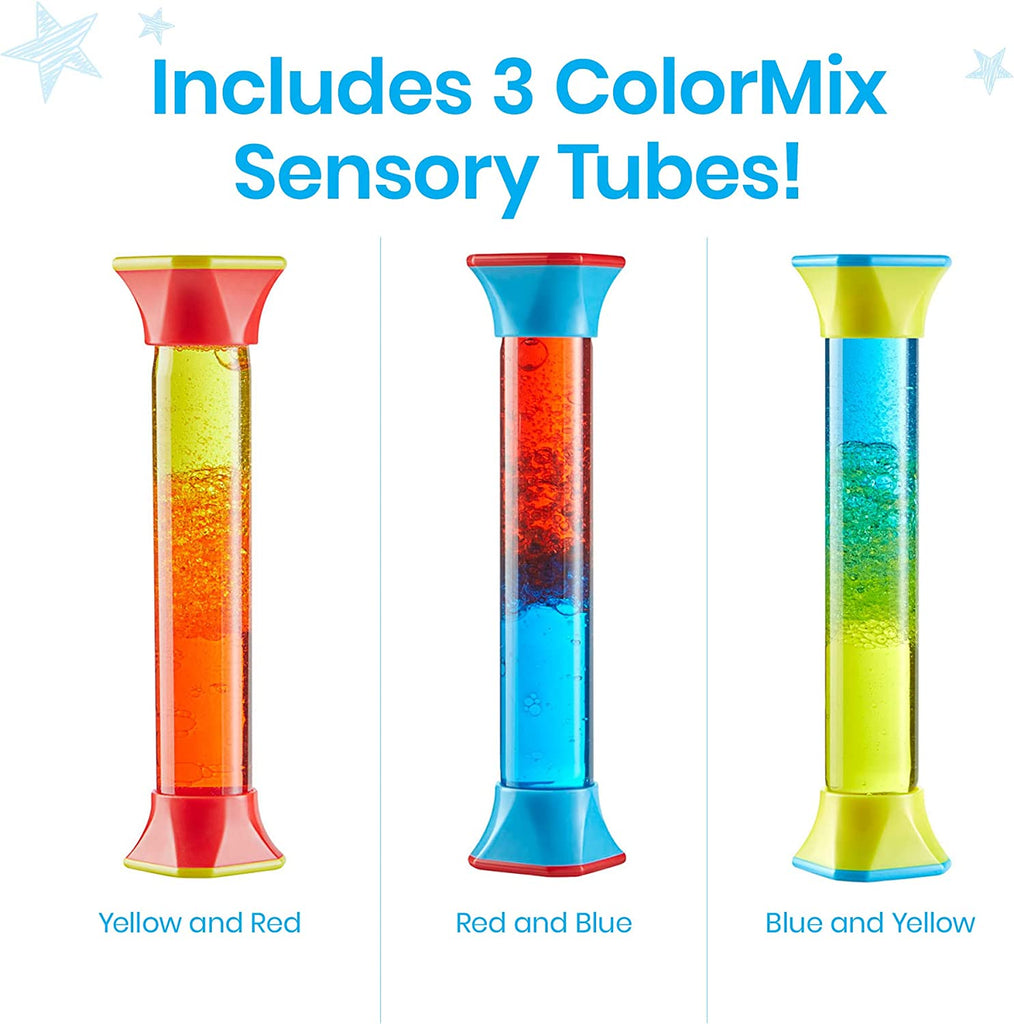 ColorMix Sensory Tubes - Set of 3 - Brain Spice
