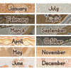 Country Connections - Calendar Bulletin Board Set - Brain Spice