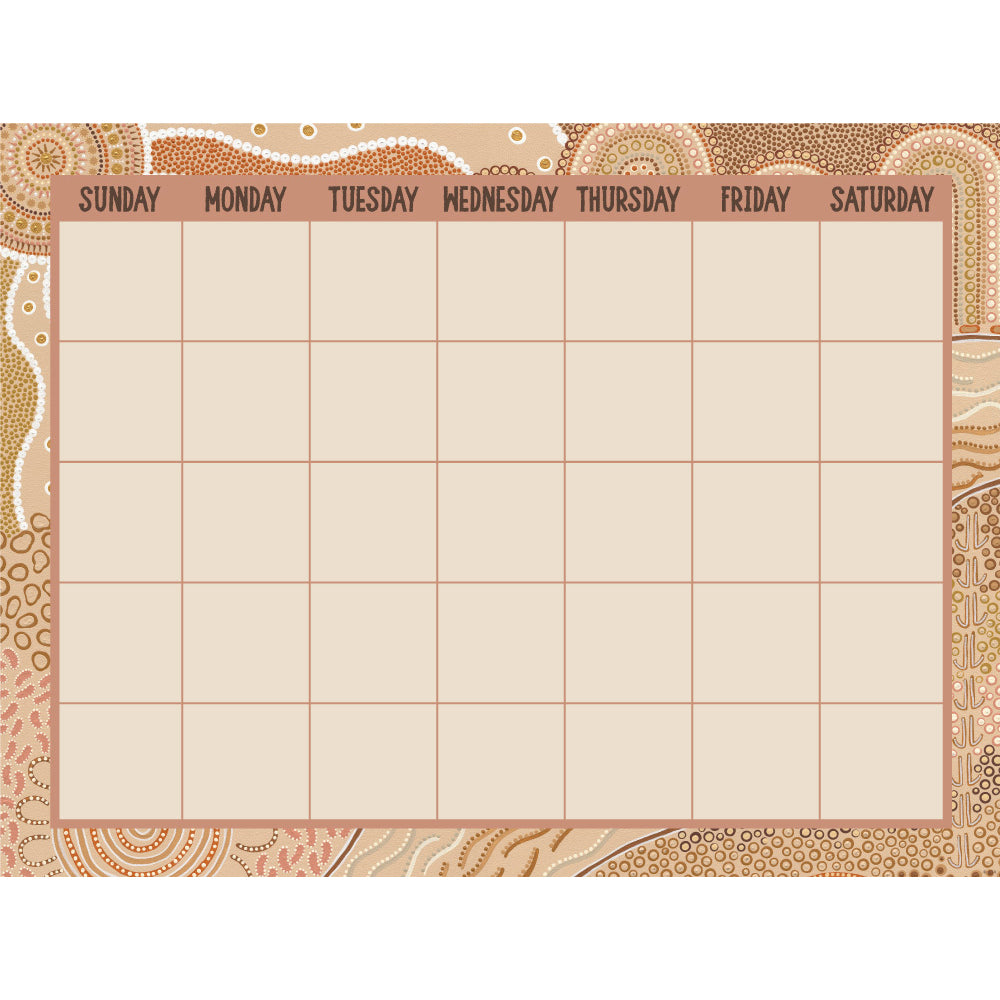 Country Connections - Calendar Bulletin Board Set - Brain Spice